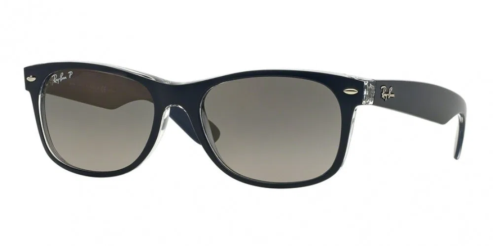 Ray Ban New Wayfarer 2132 Sunglasses - Medium - 55mm - Black - view 62